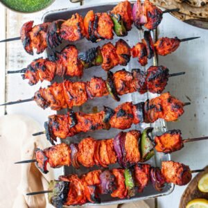 Chicken Tika Red plate