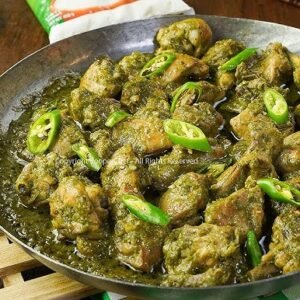 Chicken Green Karahi