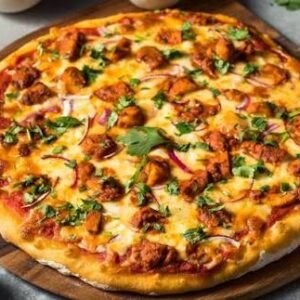 Pizza Chicken Achari